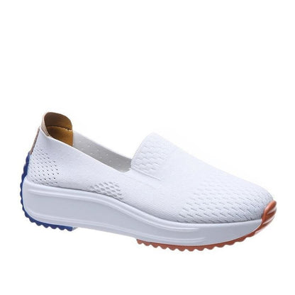 Womens Easy-On Knit Sneakers for All-Day Comfort