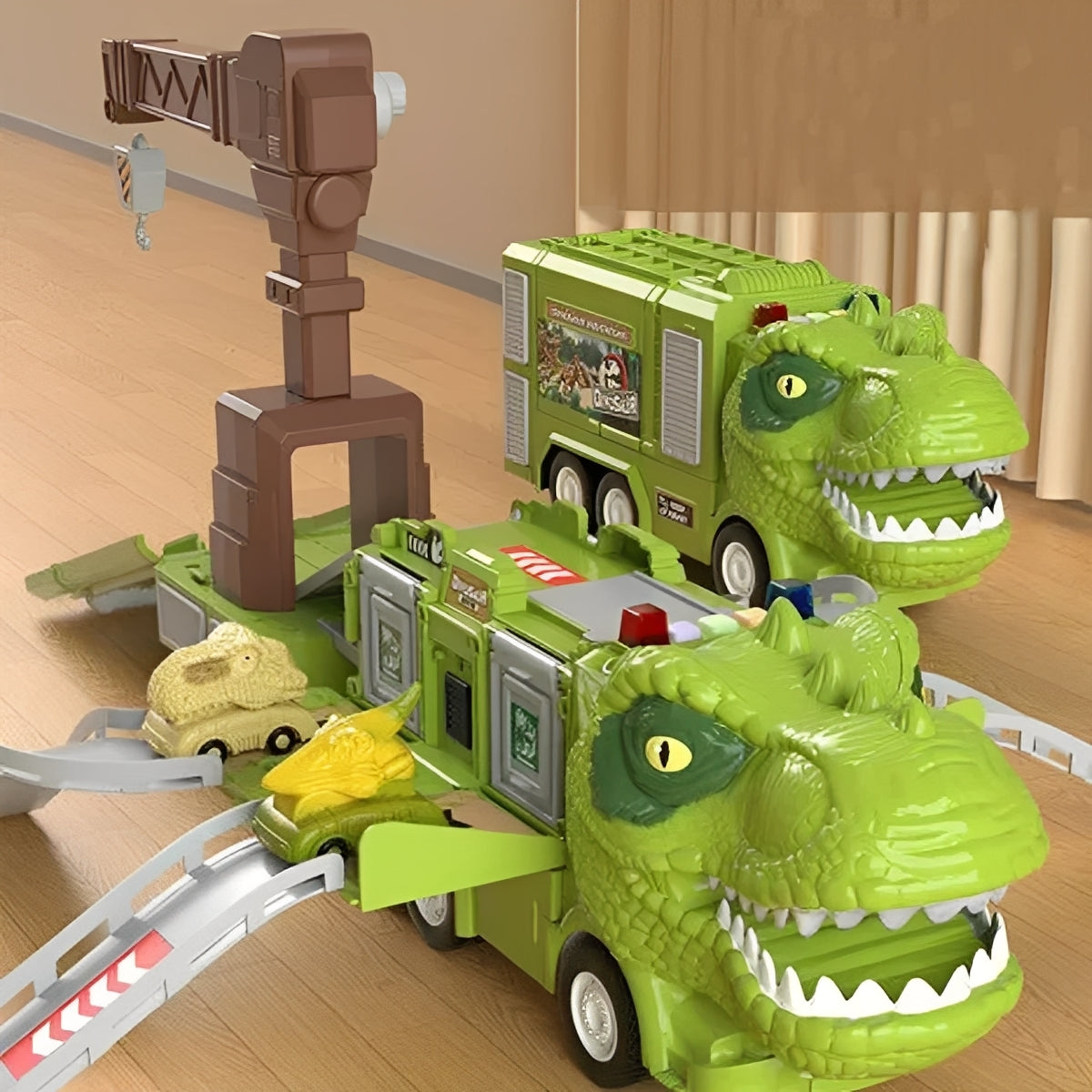 Transforming Dinosaur Adventure Truck for Kids