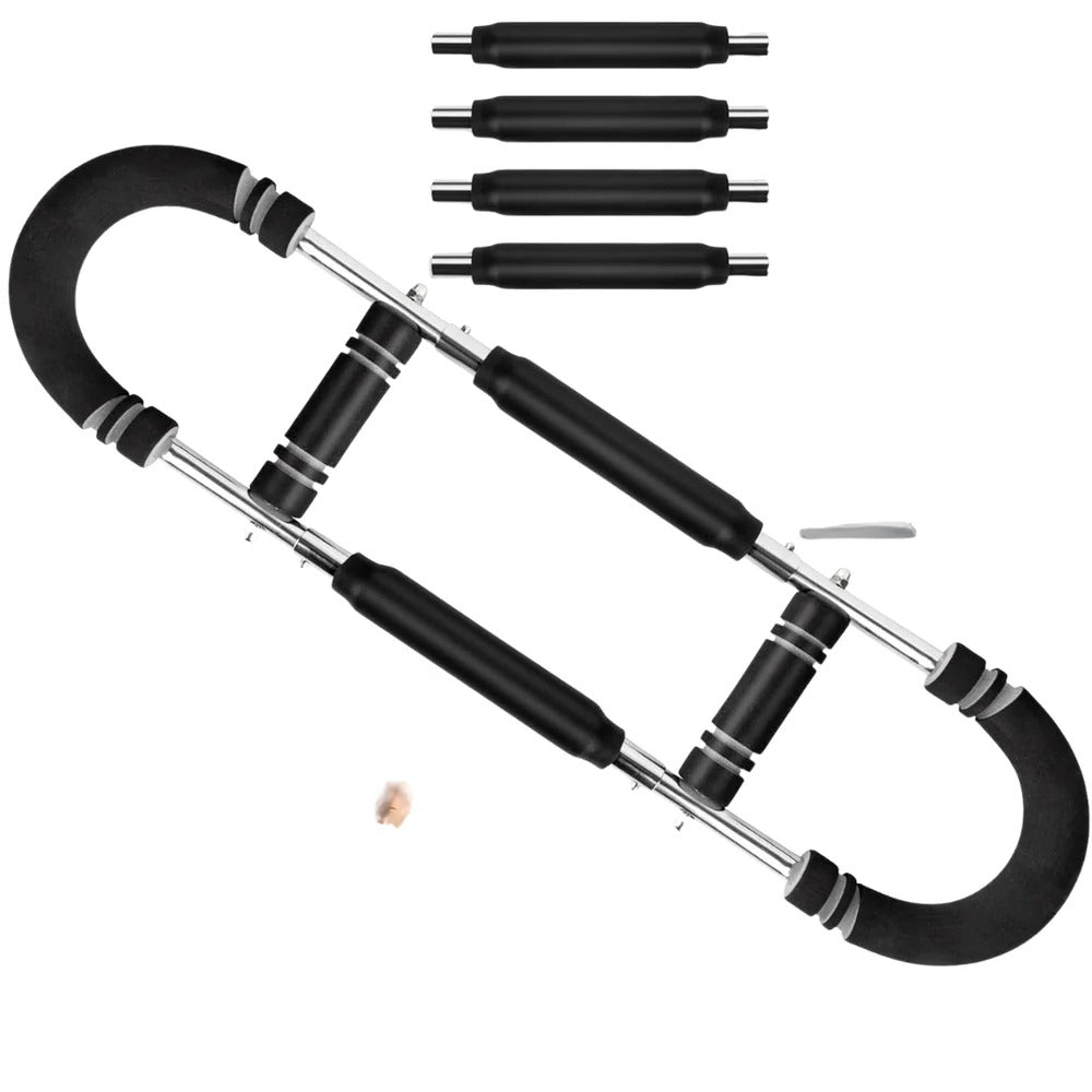 Adjustable Resistance Chest and Arm Trainer for Total Strength