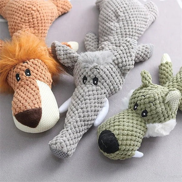 Durable Denim Chew Toy for Energetic Pups