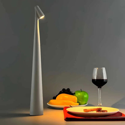 Portable Aluminum Desk Lamp with Adjustable Brightness & USB Charge