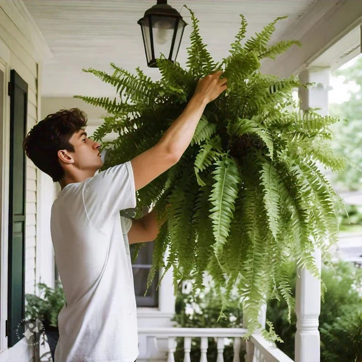 Realistic Outdoor Faux Fern for Vibrant Displays