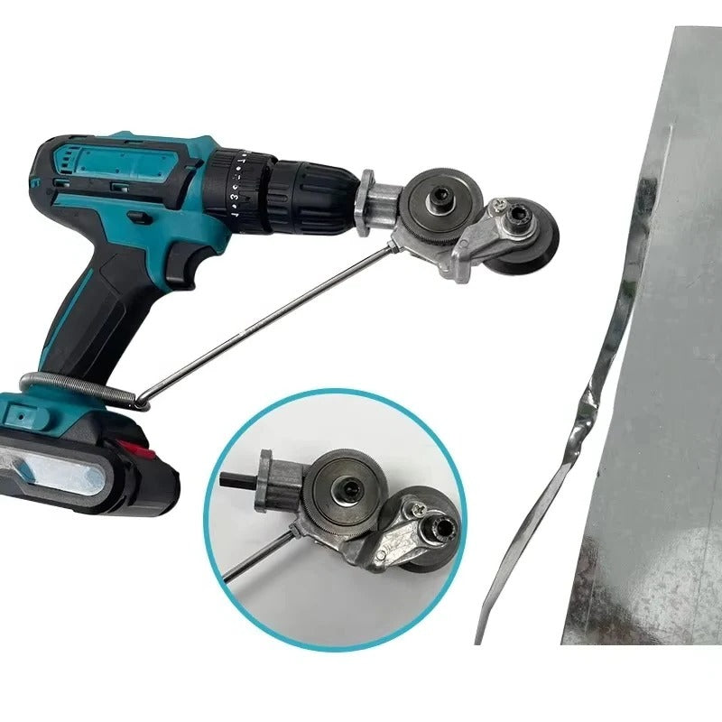 Ultimate Metal Cutting Drill Attachment for Flawless Edges