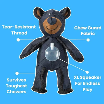 Cuddly Bear Dog Chew Toy with Fun Squeaker