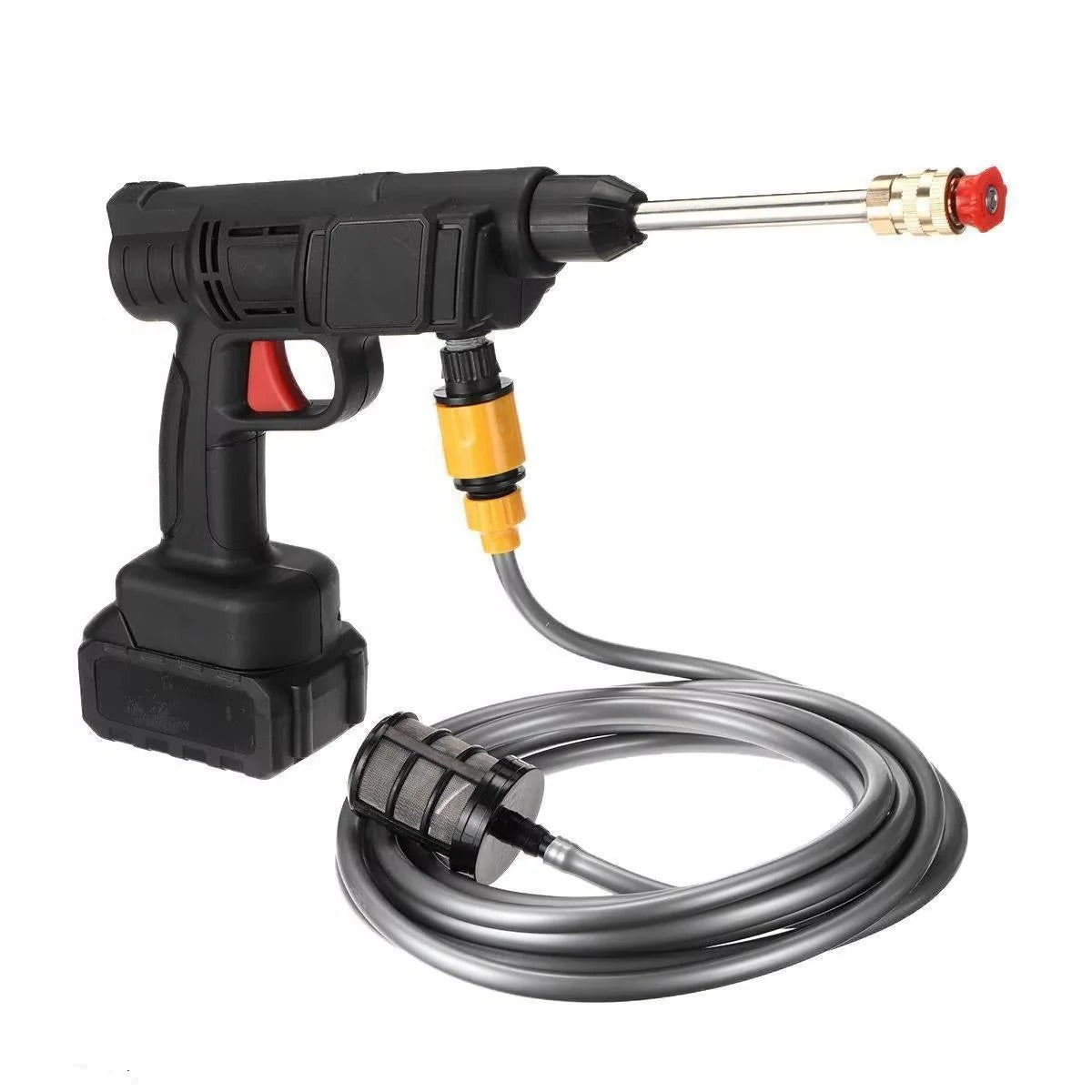 Portable Cordless High-Pressure Cleaning Wand