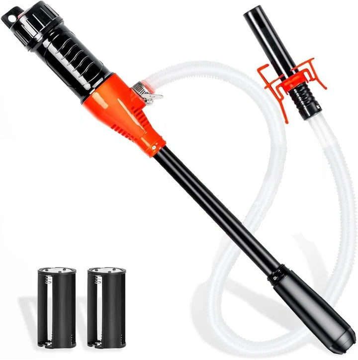 Portable Battery-Operated Liquid Transfer Pump for Fuel and Water