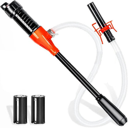 Portable Battery-Operated Liquid Transfer Pump for Fuel and Water