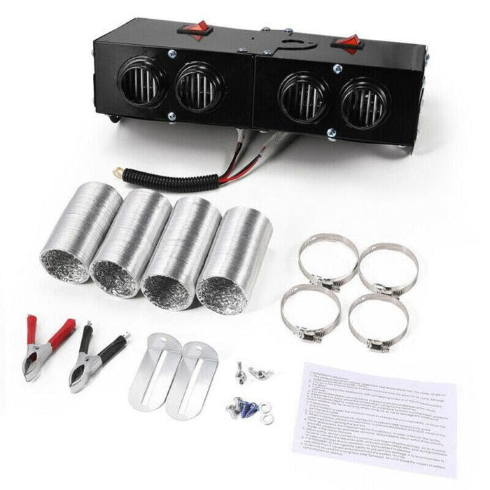 Compact 500W 12V Car Heater & Defroster for Winter Comfort