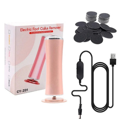 Corded Foot Care Tool with Dual Speed and 60 Replacement Discs