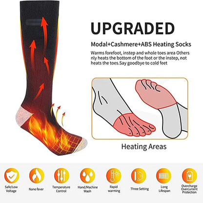 Rechargeable Winter Comfort Socks for Outdoor Adventures