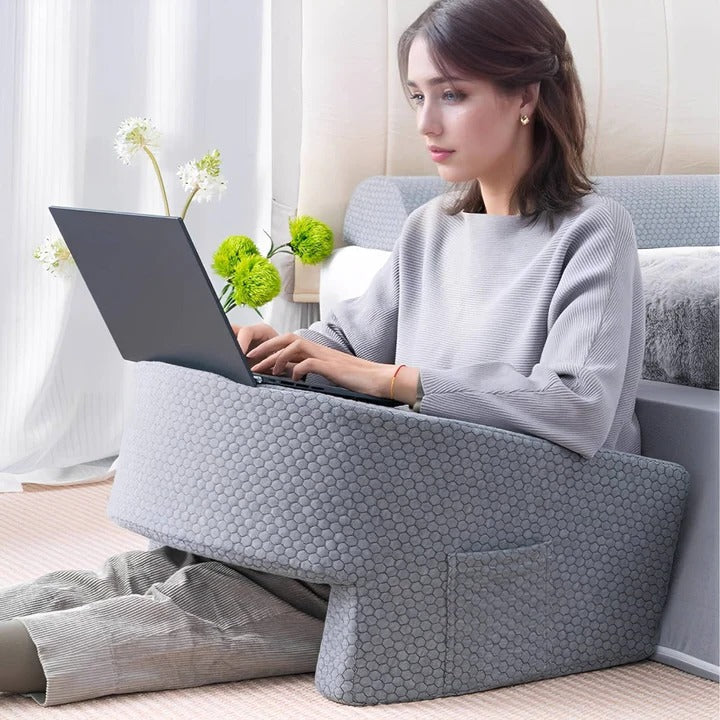 Versatile Support Pillow for Reading, Gaming, and Relaxation