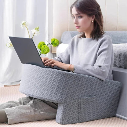 Versatile Support Pillow for Reading, Gaming, and Relaxation