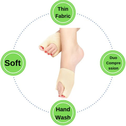Comfort Fit Foot Sleeve with Open Toe Design