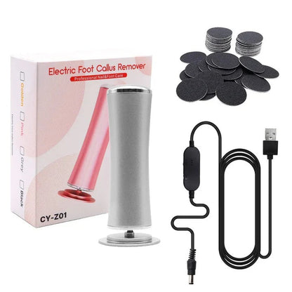 Corded Foot Care Tool with Dual Speed and 60 Replacement Discs