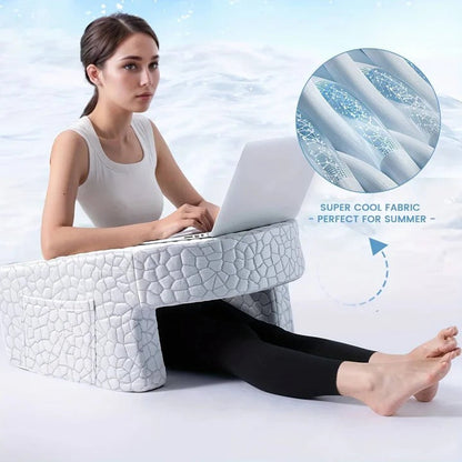 Versatile Support Pillow for Reading, Gaming, and Relaxation