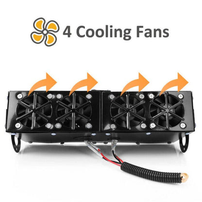 Compact 500W 12V Car Heater & Defroster for Winter Comfort