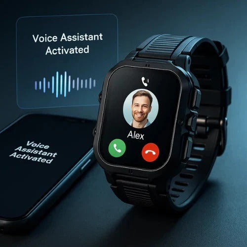 All-Weather Smart Sports Watch with Advanced Swim Tracking