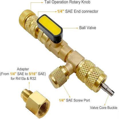 Effortless Valve Core Tool for HVAC Systems