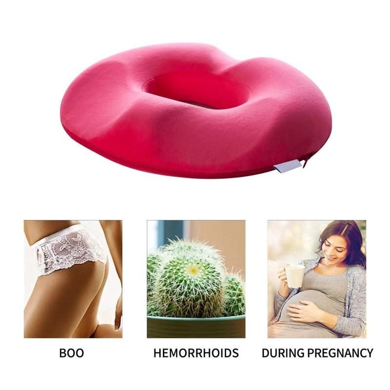 Comfort Core Seat Cushion for Tailbone Relief and Support