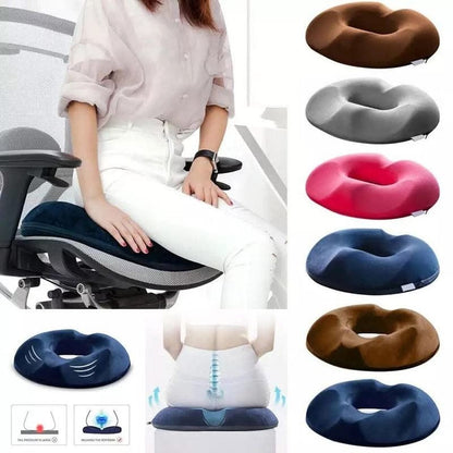 Comfort Core Seat Cushion for Tailbone Relief and Support