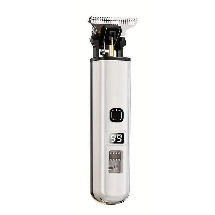 Wireless Hair Trimmers with LED Charge Indicator and 4 Comb Attachments
