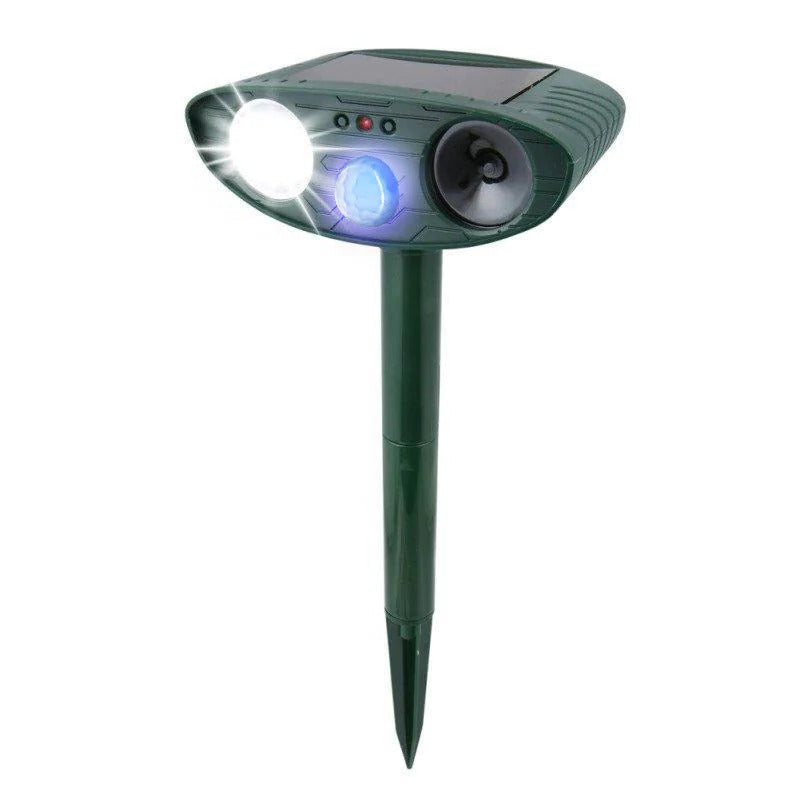 Eco-Friendly Rabbit Repellent with Solar-Powered Lights
