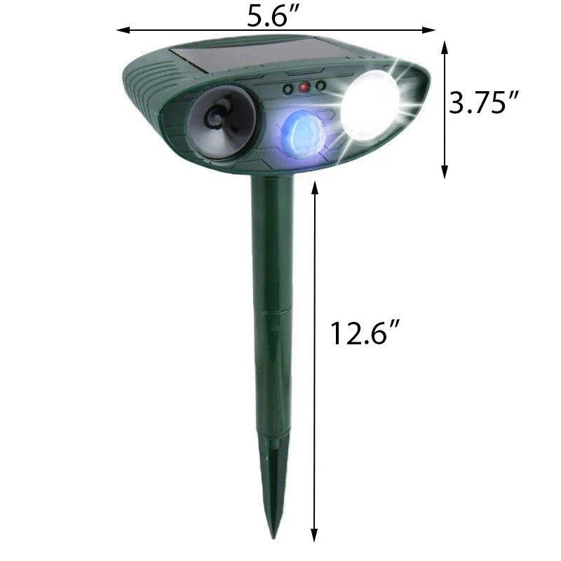 Eco-Friendly Rabbit Repellent with Solar-Powered Lights
