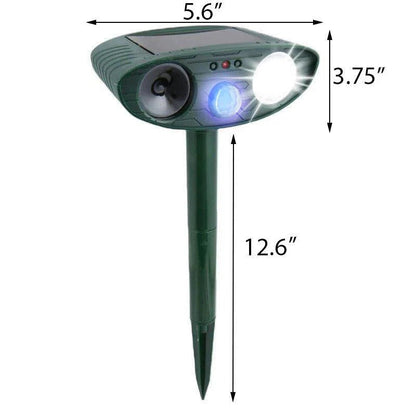 Eco-Friendly Rabbit Repellent with Solar-Powered Lights