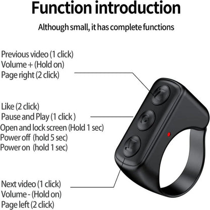Smart Ring Controller for Effortless Media Navigation
