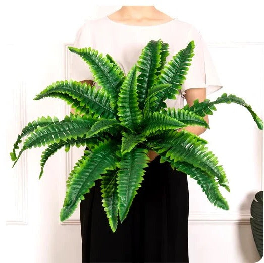 Realistic Outdoor Faux Fern for Vibrant Displays
