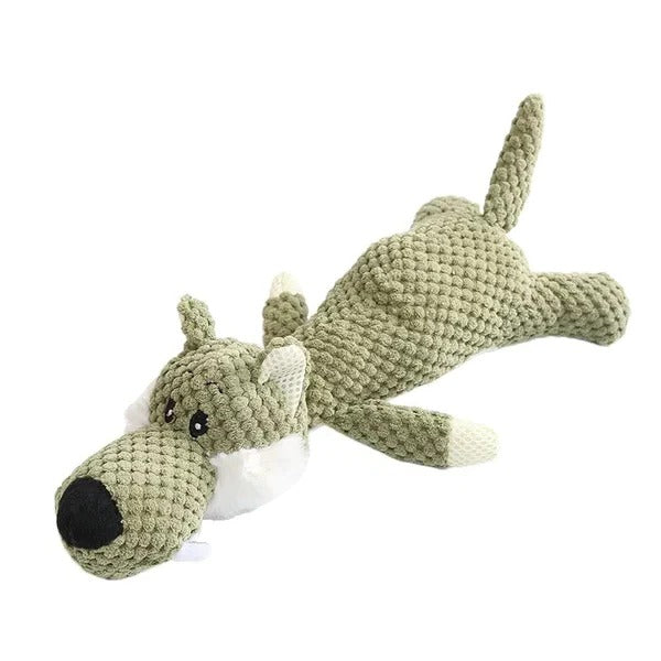 Durable Denim Chew Toy for Energetic Pups