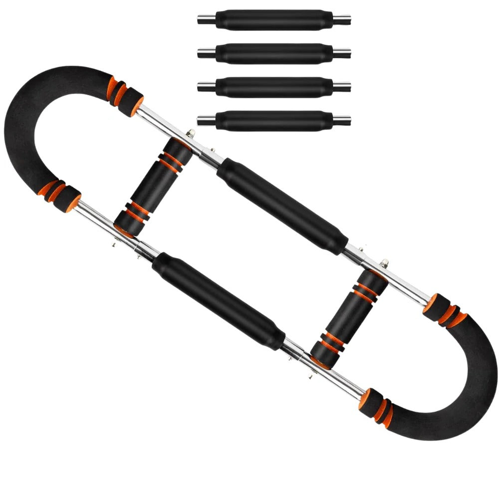 Adjustable Resistance Chest and Arm Trainer for Total Strength