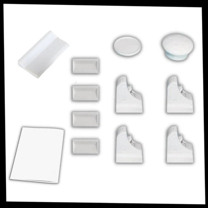 Set of 4 Discreet Childproof Magnetic Cabinet Locks
