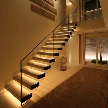 Smart Motion-Activated LED Light Strip with Gentle Illumination