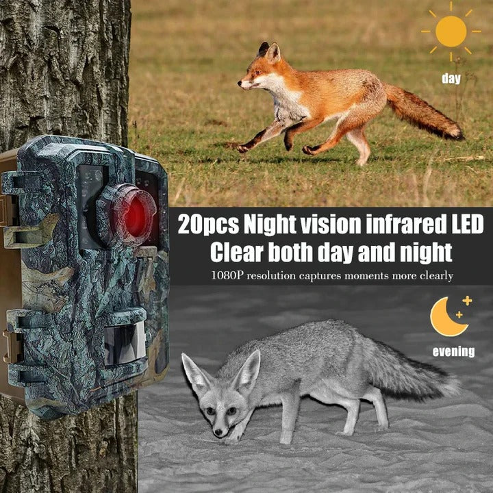 All-Weather Wildlife Camera with 1080P HD and Quick Trigger