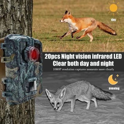 All-Weather Wildlife Camera with 1080P HD and Quick Trigger