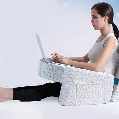 Versatile Support Pillow for Reading, Gaming, and Relaxation