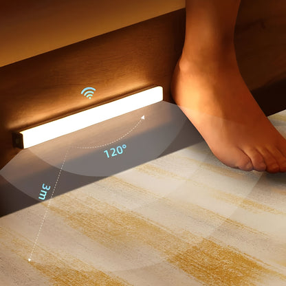 Smart Motion-Activated LED Light Strip with Gentle Illumination