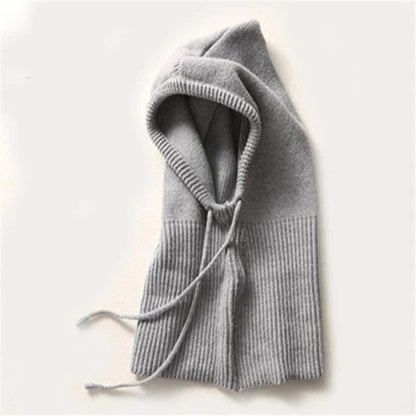 Woolen Hooded Beanie for Ultimate Cold Weather Comfort