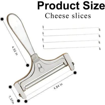 Precision Cheese Cutter with Extra Wire Set