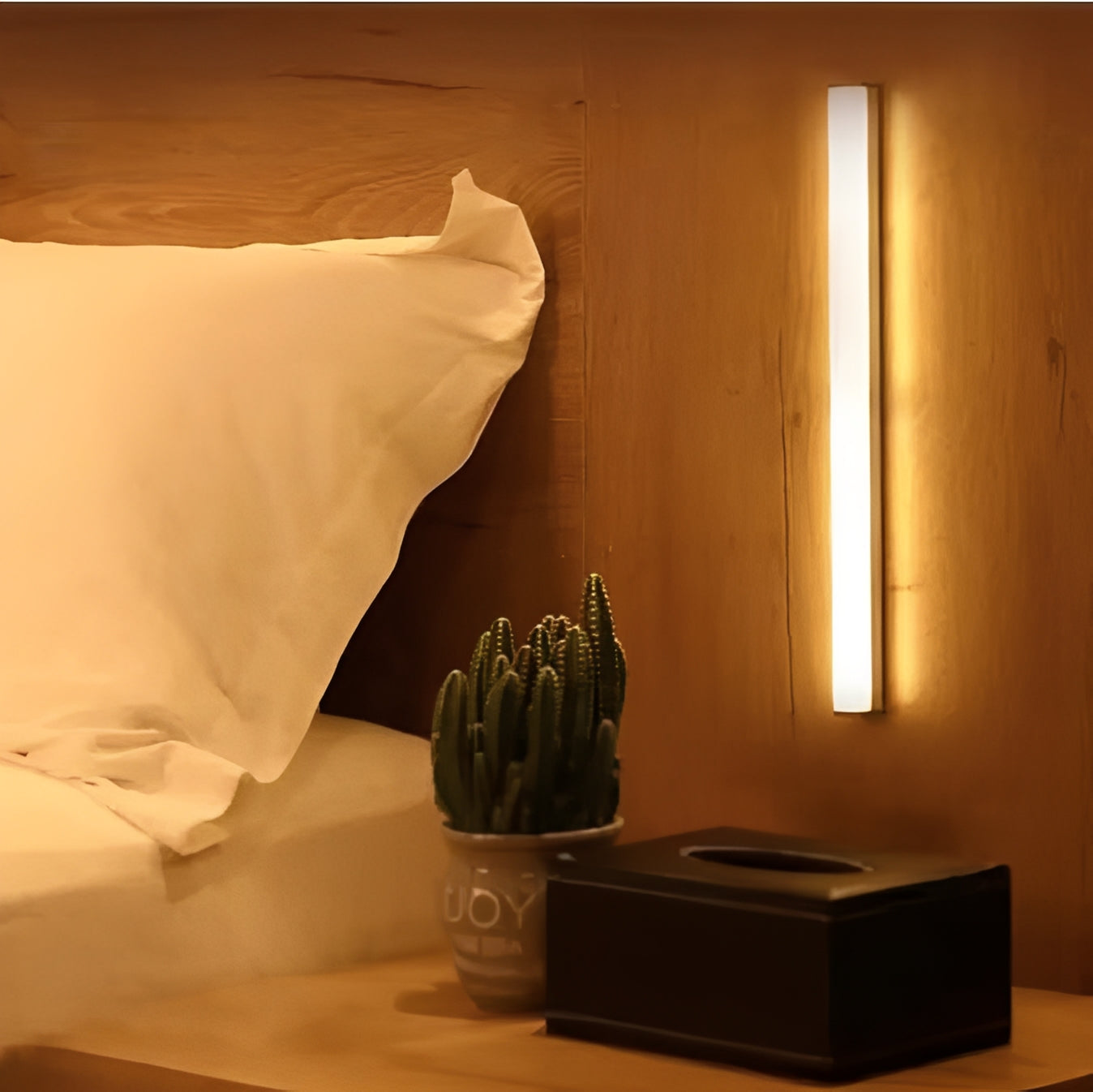 Smart Motion-Activated LED Light Strip with Gentle Illumination