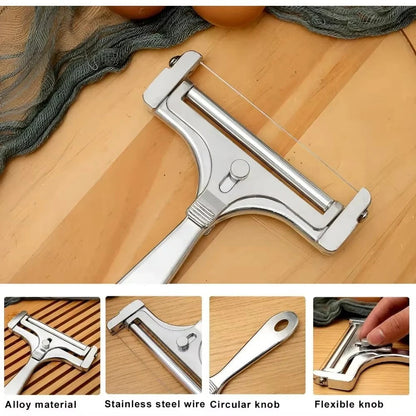 Precision Cheese Cutter with Extra Wire Set