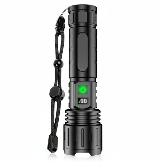 Versatile Rechargeable LED Torch with Adjustable Settings