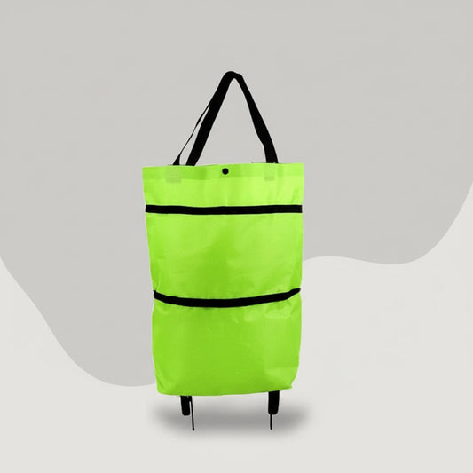 Compact Rolling Grocery Bag for Effortless Transport