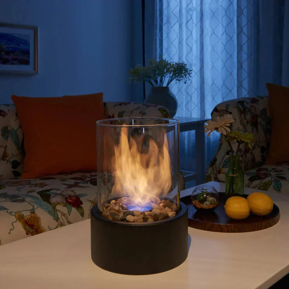 Elegant Desktop Flame for Cozy Indoor Ambiance