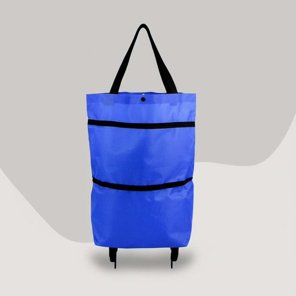 Compact Rolling Grocery Bag for Effortless Transport
