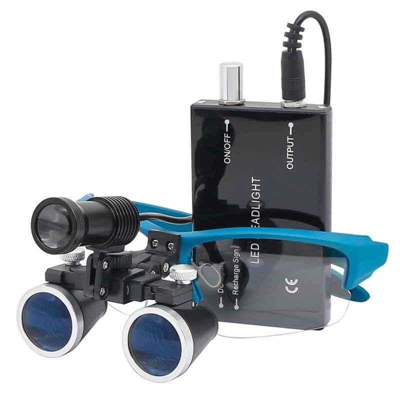 Precision Vision Headband Magnifier with LED Lighting