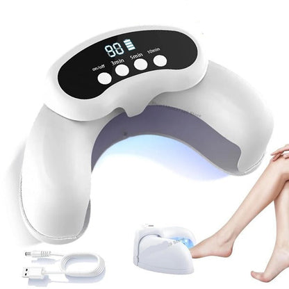Compact Laser Nail Treatment Device for Home Use