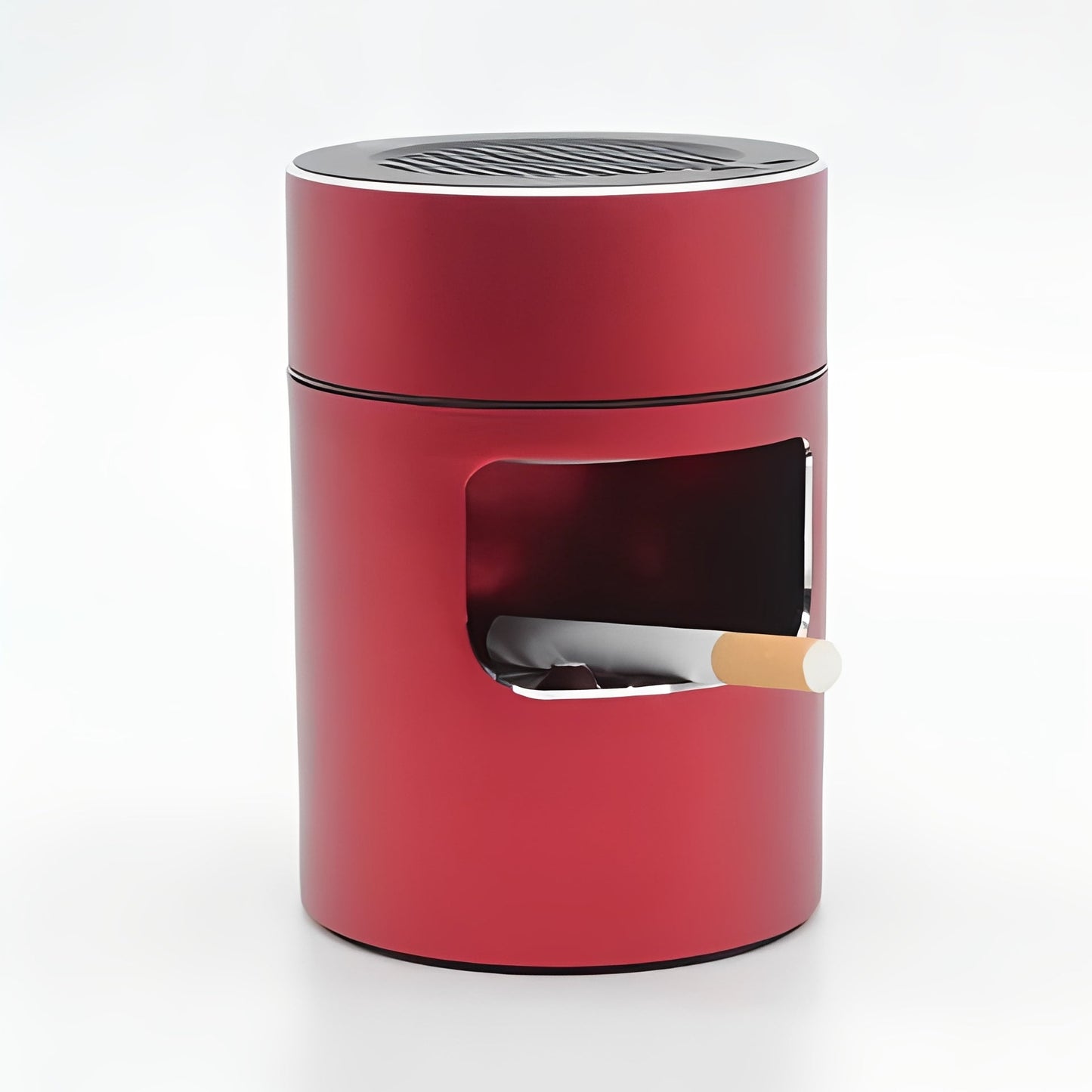 Compact Smokeless Ashtray with Advanced Filtration System