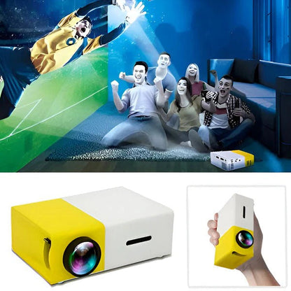 Versatile Portable Projector for Ultimate Home Entertainment